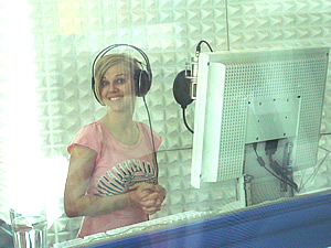 Track nr. 8 of Miriam’s CD is at the making 17.4.09