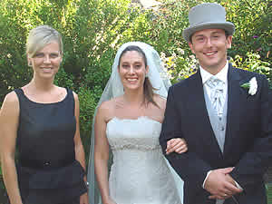 Asita and Nikolaus with Miriam in Judenburg 21.8.2009